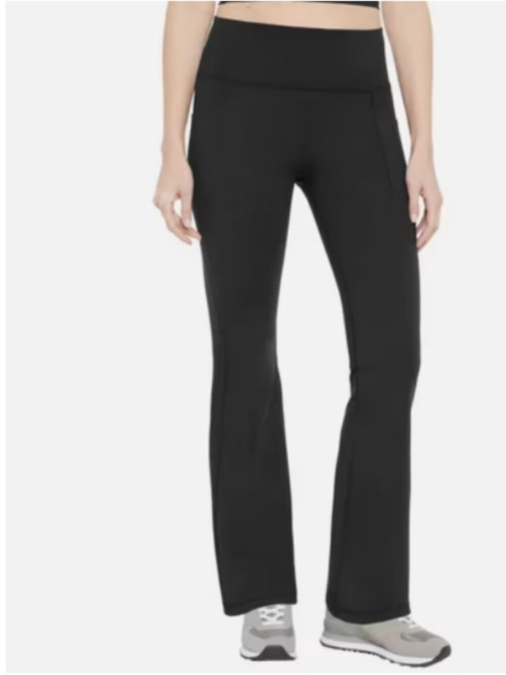 Gap Fit Black Flare Leg Flex Athletic Leggings M